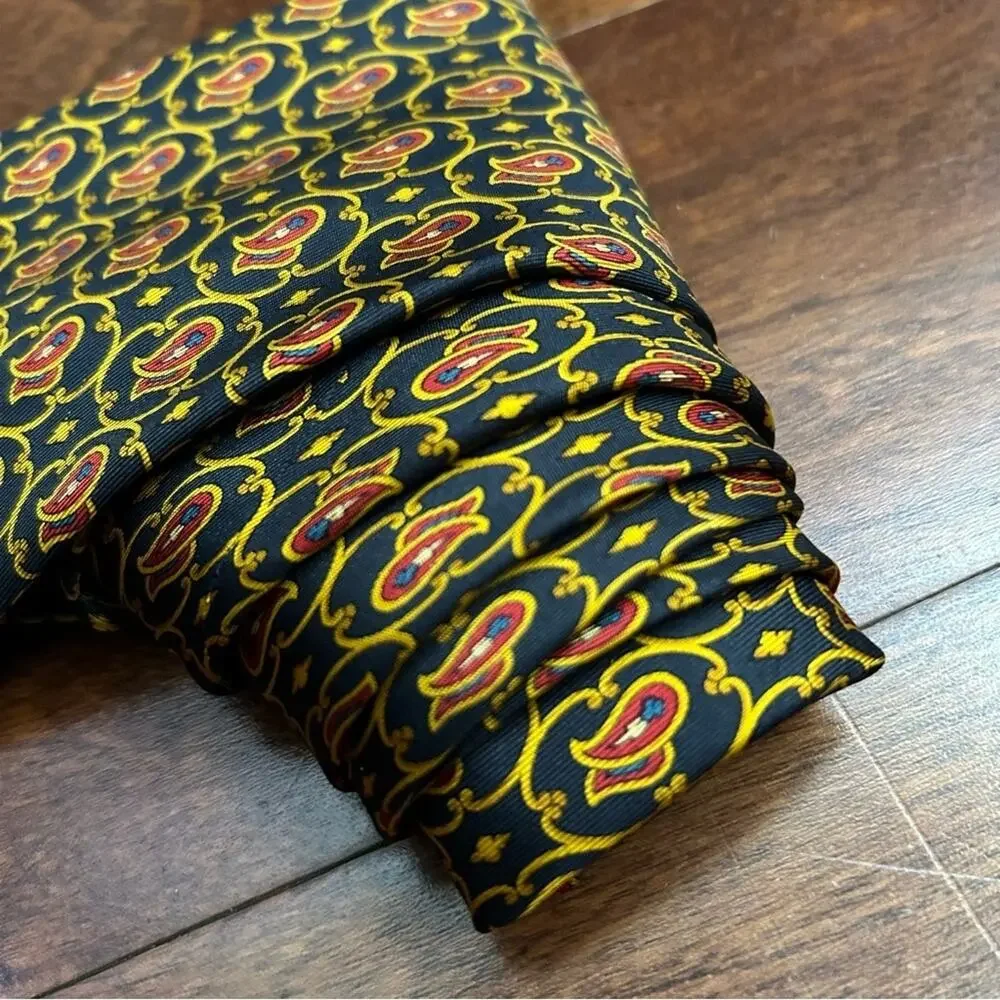 David Rickey and Co. 100% Silk Paisley Tie